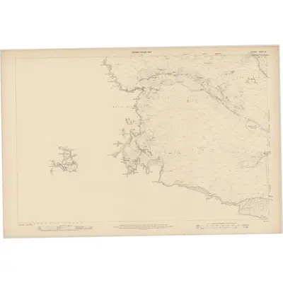 1905 Map of Donegal - Sheet 89, 1907 Print
