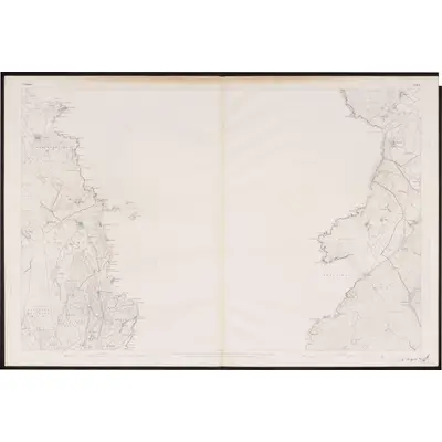1834 Map of Donegal - Sheet 9, 1863 Print
