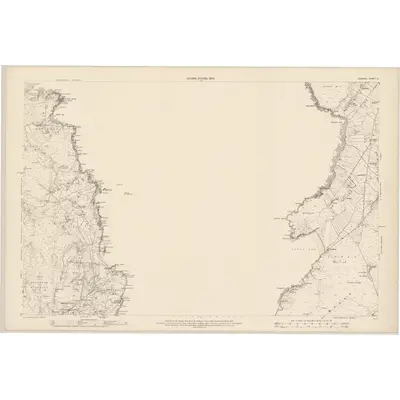 1902 Map of Donegal - Sheet 9, 1905 Print