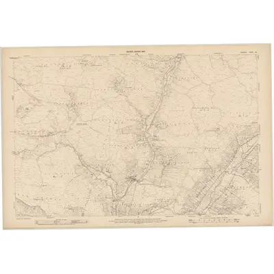 1905 Map of Donegal - Sheet 90, 1907 Print