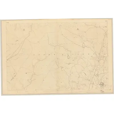 1835 Map of Donegal - Sheet 91, 1836 Print