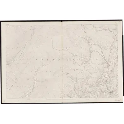 1835 Map of Donegal - Sheet 91, 1860 Print