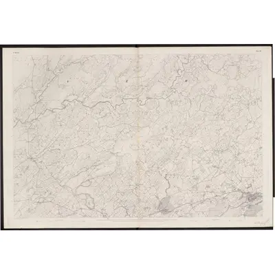 1835 Map of Donegal - Sheet 93, 1861 Print