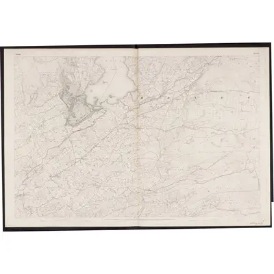 1835 Map of Donegal - Sheet 94, 1862 Print