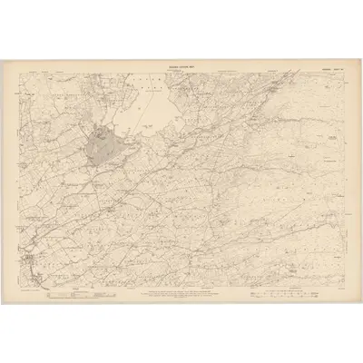 1904 Map of Donegal - Sheet 94, 1907 Print