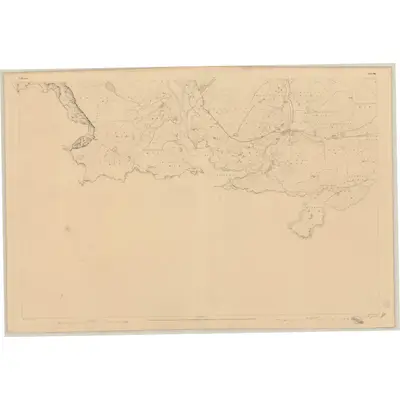 1835 Map of Donegal - Sheet 96 [with extension], 1837 Print