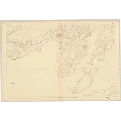 1835 Map of Donegal - Sheet 97 [with inset 97A], 1836 Print