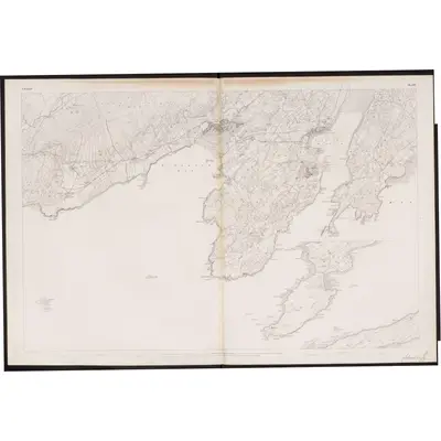 1835 Map of Donegal - Sheet 97 [with inset 97A], 1862 Print