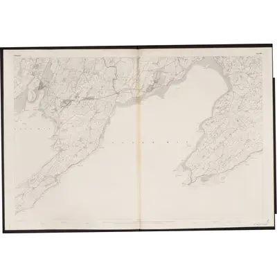1834 Map of Donegal - Sheet 98, 1862 Print