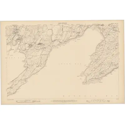 1904 Map of Donegal - Sheet 98, 1907 Print