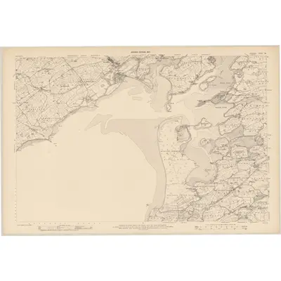 1905 Map of Donegal - Sheet 99, 1907 Print