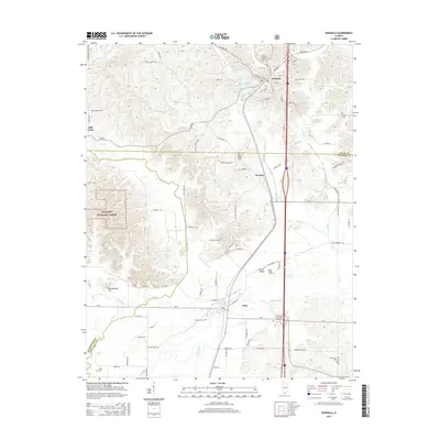 2015 Map of Dongola, 2015 Print