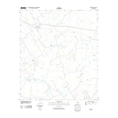 2010 Map of Donie, 2010 Print