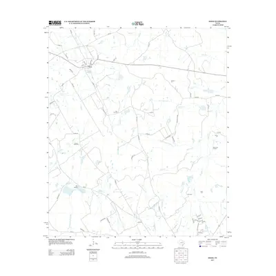 2013 Map of Donie, 2013 Print