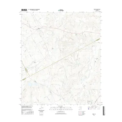 2016 Map of Donie, 2016 Print