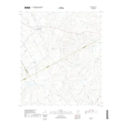 2019 Map of Donie, 2019 Print