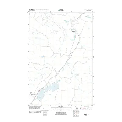 2011 Map of Donken, 2011 Print