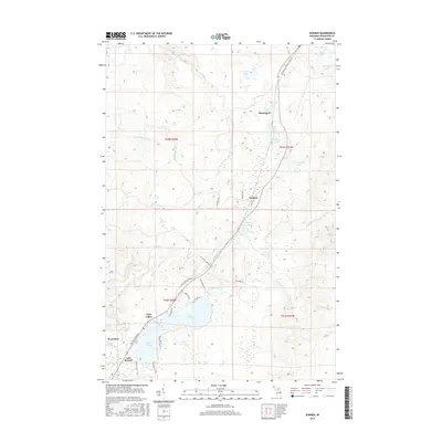2017 Map of Donken, 2017 Print