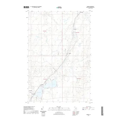 2019 Map of Donken, 2019 Print