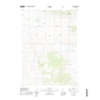 2020 Map of Donkey Creek, 2020 Print