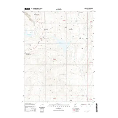 2014 Map of Donkey Flat, 2014 Print