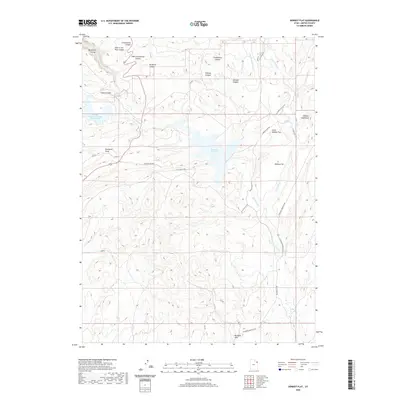 2020 Map of Donkey Flat, 2020 Print