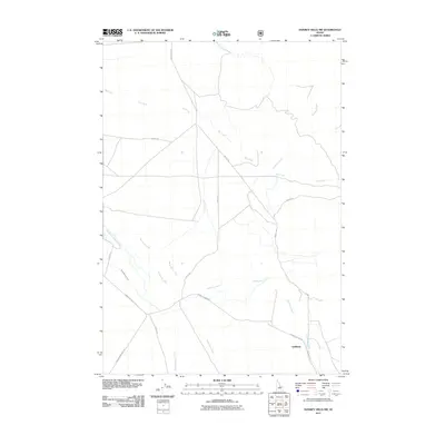 2011 Map of Donkey Hills NW, 2011 Print