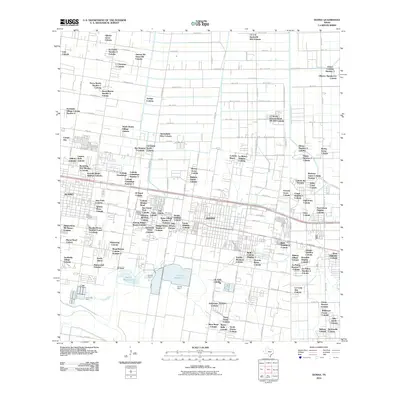 2010 Map of Donna, 2010 Print