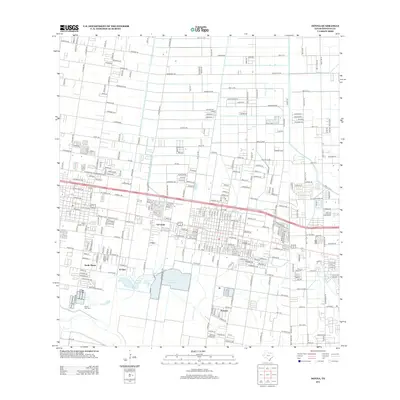 2012 Map of Donna, 2012 Print