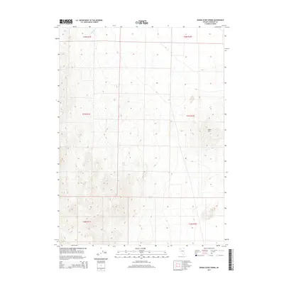 2015 Map of Donna Schee Spring, 2015 Print