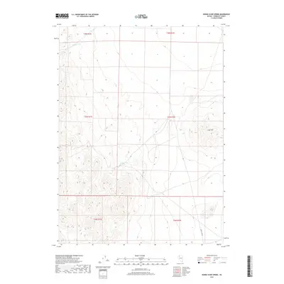 2018 Map of Donna Schee Spring, 2018 Print