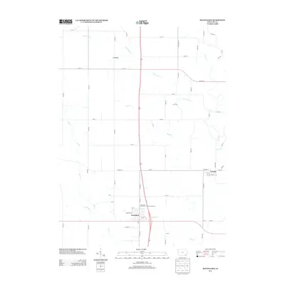 2013 Map of Donnellson, 2013 Print