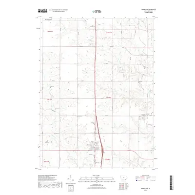 2018 Map of Donnellson, 2018 Print