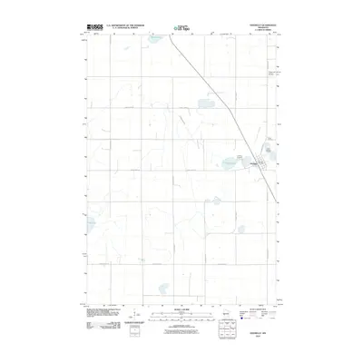 2010 Map of Donnelly, 2010 Print