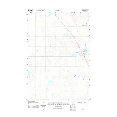 2013 Map of Donnelly, 2013 Print