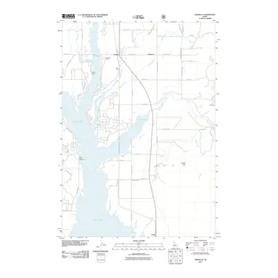 2011 Map of Donnelly, 2011 Print