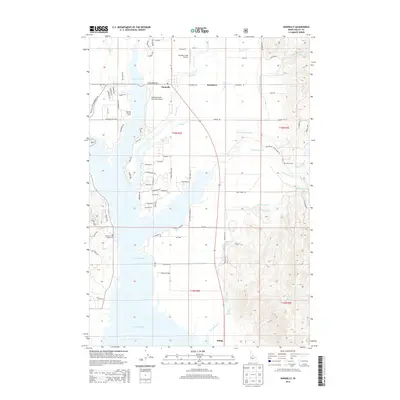 2013 Map of Donnelly, 2013 Print