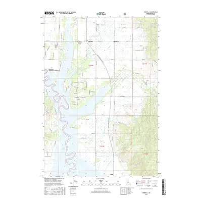 2017 Map of Donnelly, 2017 Print