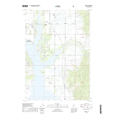 2020 Map of Donnelly, 2020 Print