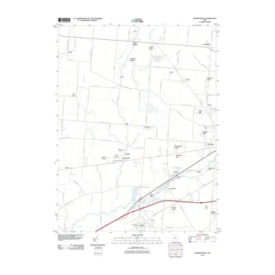 2010 Map of Donnelsville, 2010 Print