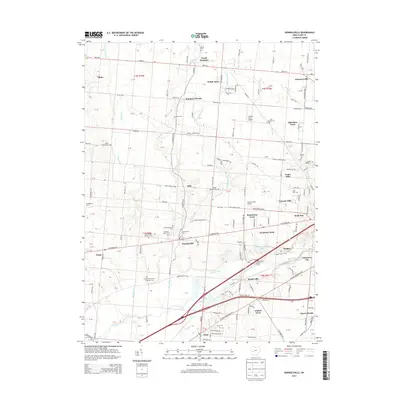 2013 Map of Donnelsville, 2013 Print