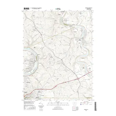2016 Map of Donora, 2016 Print