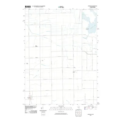 2010 Map of Donovan, 2010 Print
