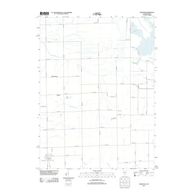 2012 Map of Donovan, 2012 Print