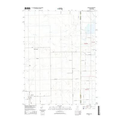 2015 Map of Donovan, 2015 Print