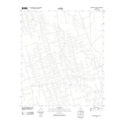 2010 Map of Doodle Bug Well, 2010 Print