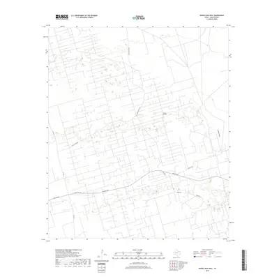 2019 Map of Doodle Bug Well, 2019 Print