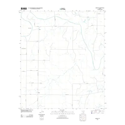 2013 Map of Doole, 2013 Print