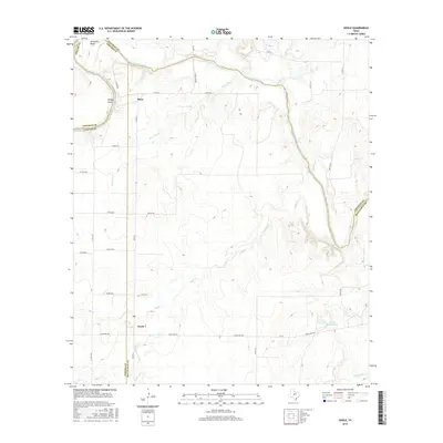 2016 Map of Doole, 2016 Print