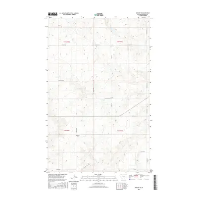 2017 Map of Dooley SE, 2017 Print